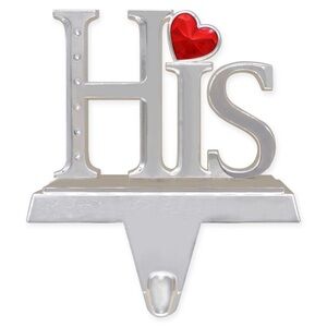 His Christmas Stocking Holder